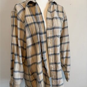 Plaid Lightweight Shirt Jacket